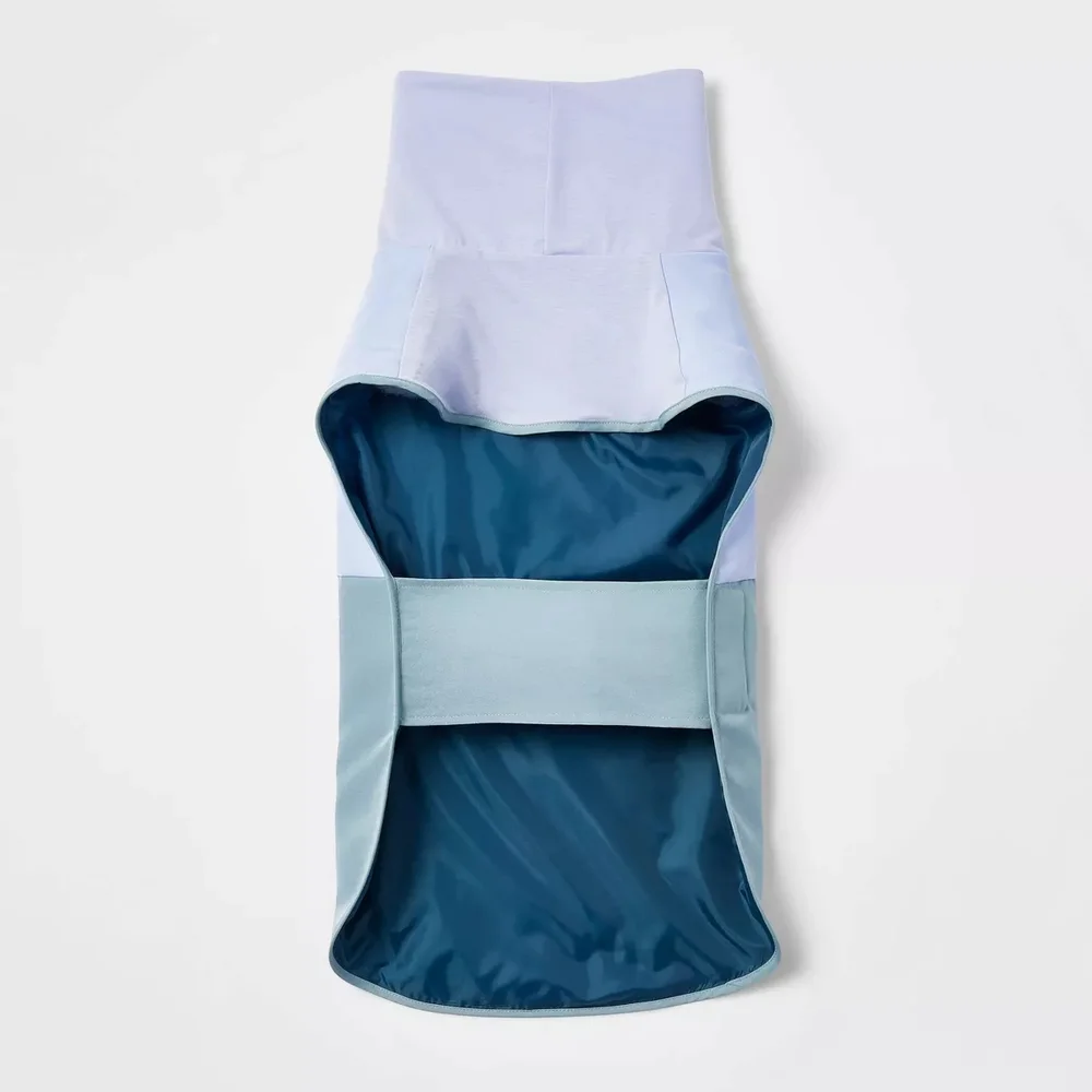 Boots & Barkley NWT Blue Spring Pet (Dog/Cat) Jacket Size Medium- Up To 40lbs
